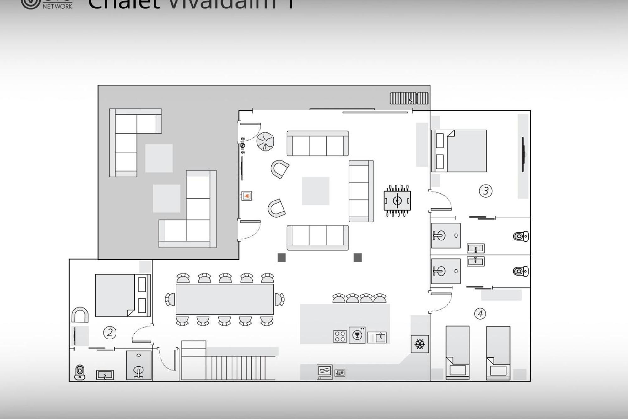 Chalet Vivaldaim - Ovo Network La Riviere-Enverse Dış mekan fotoğraf